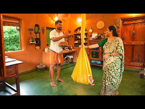 Thumbnail for Traditional MYSORE PAK Cooking - On Our baby Girl Arrives, Diwali Sweet Tips | The Traditional Life