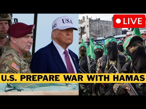 Thumbnail for 🚨 LIVE: Trump Could Launch Military To DISARM Hamas In Gaza - Peace Deal In Crisis