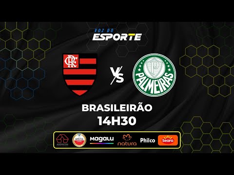 Thumbnail for FLAMENGO X PALMEIRAS - AO VIVO | CAMPEONATO BRASILEIRO – 19/10/2025