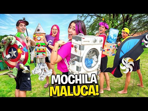 Thumbnail for QUEM FIZER A MELHOR MOCHILA MALUCA, VENCE !