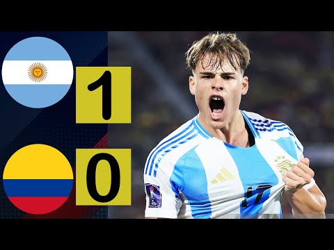 Thumbnail for Argentina vs Colombia 1-0 HL & Goals | World Cup U20 2025