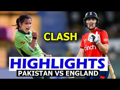 Thumbnail for ENGLAND VS PAKISTAN HIGHLIGHTS ICC ODI WORLD CUP MATCH 2025 | ENG VS PAK