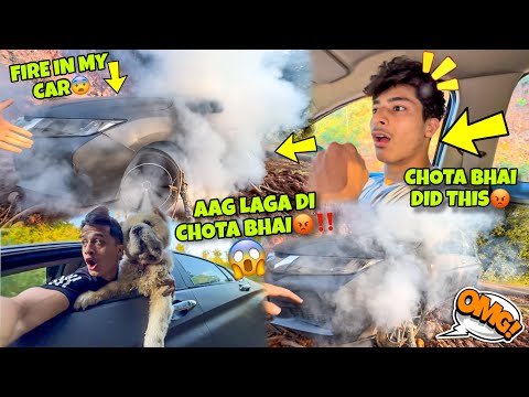 Thumbnail for Aag Lagadi Chota bhai ne😨💔 First Offroading on Honda City😱 | OMG | My Family Vlogs 