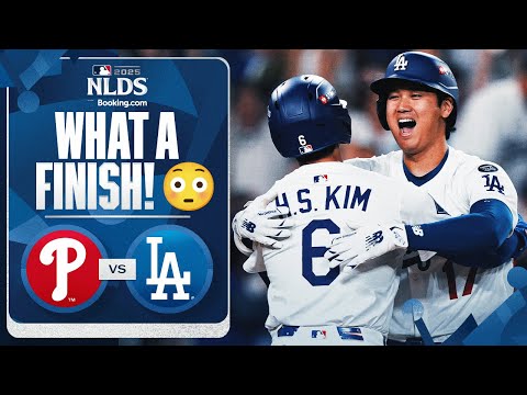 Thumbnail for THRILLING FINISH: Dodgers advance to the NLCS after a DRAMATIC play at the plate! 💪