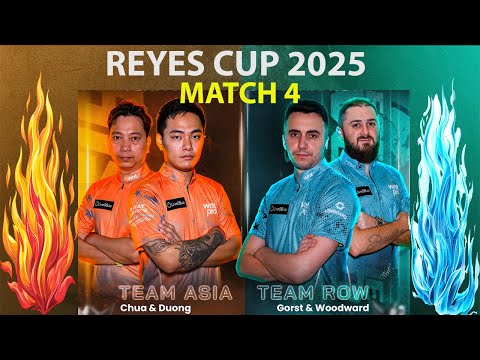 Thumbnail for Match 4 | Johann Chua / Quoc Hoang vs Fedor Gorst  / Skyler Wooward | HIGHLIGHTS | 2025 Reyes Cup