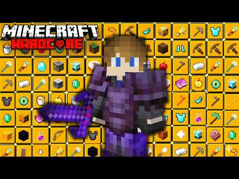 Thumbnail for I Got ALL 122 ADVANCEMENTS In Minecraft Hardcore!
