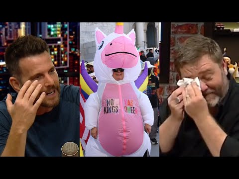Thumbnail for ‘Tears of laughter’: Dave Rubin and Paul Murray lose it at ‘No Kings’ protest craziness