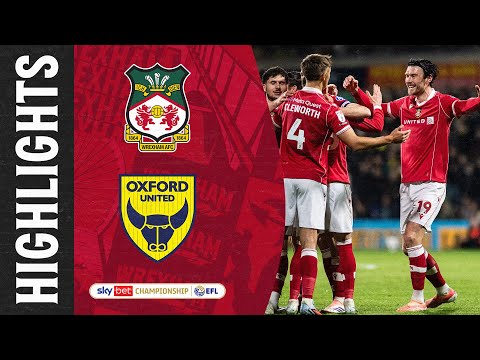 Thumbnail for HIGHLIGHTS | Wrexham AFC vs Oxford United