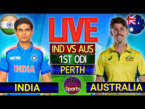 Thumbnail for India vs Australia, 1st ODI Match Live Cricket Score | IND vs AUS Live Match Today, Cricket Live