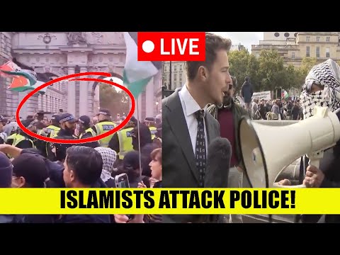 Thumbnail for 🚨SHOCKING: 442 Arrests As Islamists CLASH With Police & Journalists LIVE On Camera!