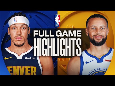 Thumbnail for NUGGETS at WARRIORS | FULL GAME HIGHLIGHTS | October 23, 2025