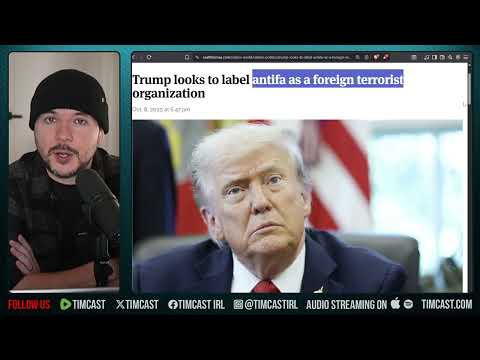 Thumbnail for Trump To Declare Antifa FOREIGN TERRORISTS, Antifa Leader FLEES Country | Tim Pool