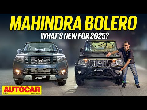 Thumbnail for 2025 Mahindra Bolero and Bolero Neo - More for less | First Look | Autocar India