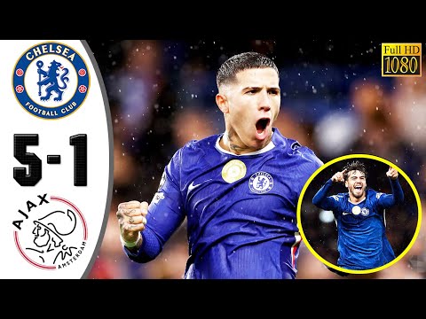 Thumbnail for Chelsea vs Ajax 5-1 Highlights & All Goals 2025 HD
