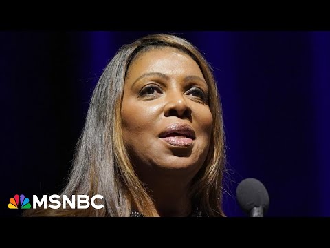 Thumbnail for 'I will not give in. I will not give up!': Letitia James rebukes Trump following indictment