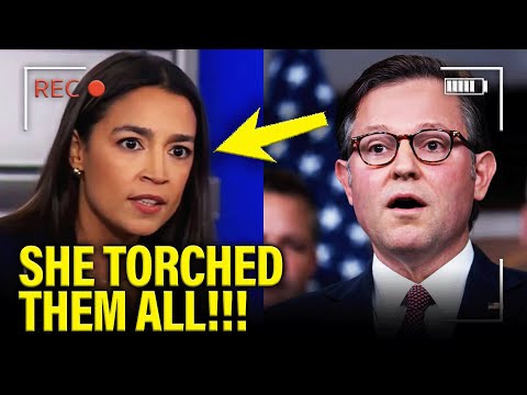 Thumbnail for AOC Utterly TORCHES Republican Leaders TO THEIR FACES on LIVE TV