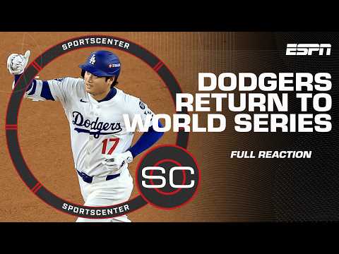 Thumbnail for FULL REACTION ⚾ Dodgers sweep Brewers behind Ohtani’s 3-HR, 10-K Game 4 | SportsCenter