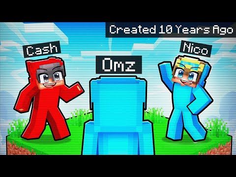 Thumbnail for I Found My OLD SECRET ONE BLOCK Minecraft World From 13 Years Ago!