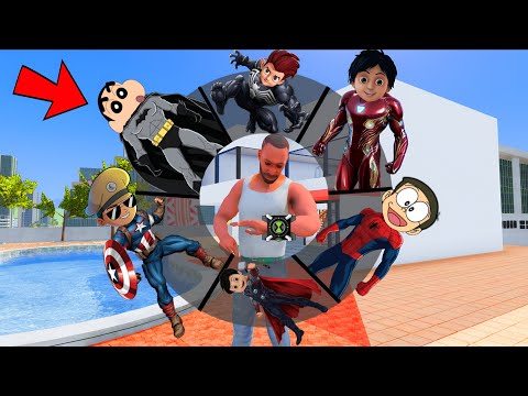 Thumbnail for Playing As A Every CARTOON AVENGERS SUPERHERO in INDIAN BIKE DRIVING 3D