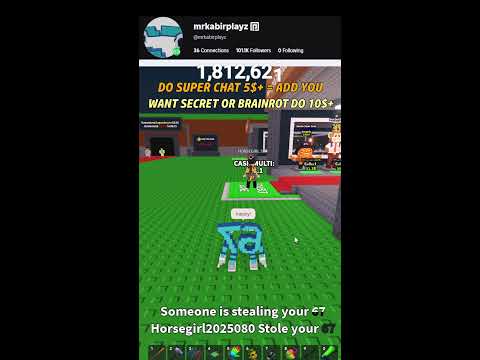 Thumbnail for 🔴LIVE: ROBLOX FAN MAKE ME 6777777