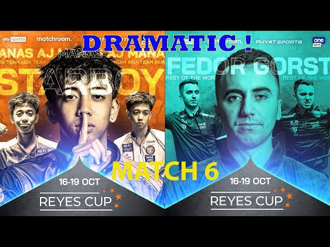 Thumbnail for Match 6 | AJ Manas vs Fedor Gorst  | HIGHLIGHTS | 2025 Reyes Cup