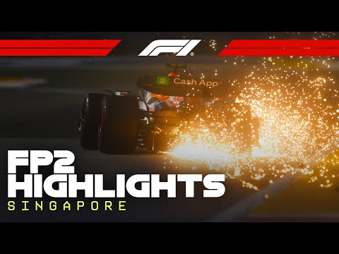 Thumbnail for Two Red Flags & Pit Lane Incident! | FP2 Highlights | 2025 Singapore Grand Prix
