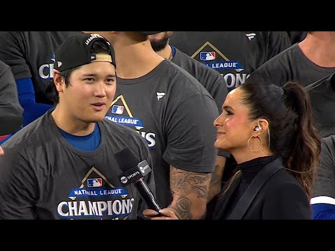 Thumbnail for Dodgers WIN the NLCS! 🏆 FULL Trophy Presentation Ceremony