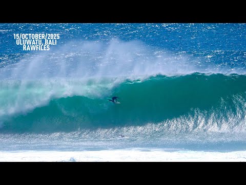 Thumbnail for MASSIVE ULUWATU - Rio Waida and other Rippers, Bali - RAWFILES - 15/OCTOBER/2025 - 4K