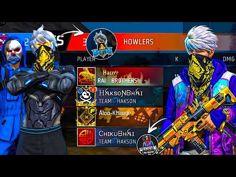 Thumbnail for RAISTAR VS HAKSON & CHIKU BHAI 😱 IN FREE FIRE