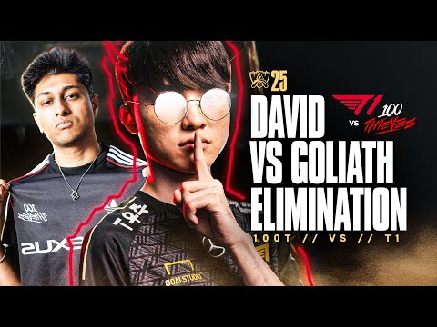 Thumbnail for 100T vs T1 LOSER GOES HOME | IWD 2025 WORLDS