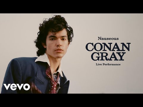 Thumbnail for Conan Gray - Nauseous (Live) | Vevo Artist Portrait