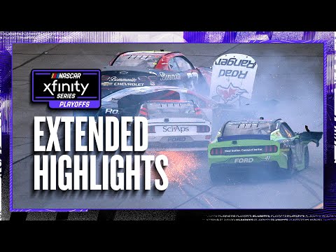 Thumbnail for Talladega's 'Big One' Upends Playoff Plans | 2025 NASCAR Xfinity Series Extended Highlights