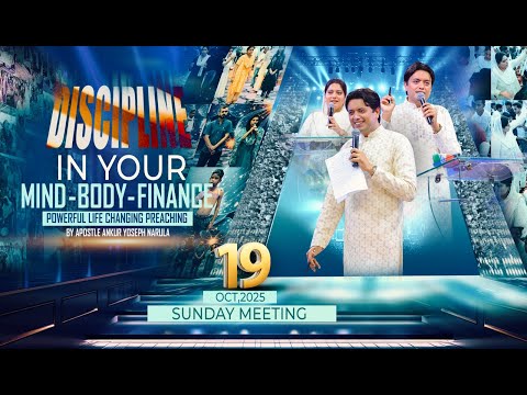 Thumbnail for ✨SPECIAL SUNDAY MEETING ✨ (19-10-2025) | #live @AnkurNarulaMinistries