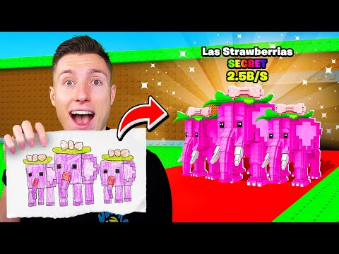 Thumbnail for Alles was ich ZEICHNE wird ECHT in Steal a Brainrot! 😱