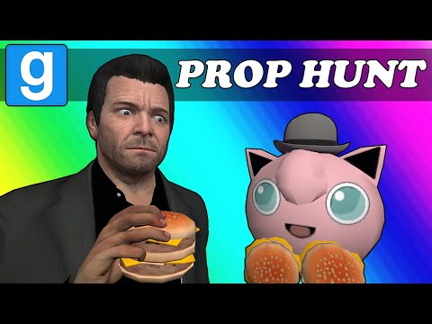 Thumbnail for Gmod Prop Hunt - GTA Burger Shot Chaos! (Garry's Mod Funny Moments)