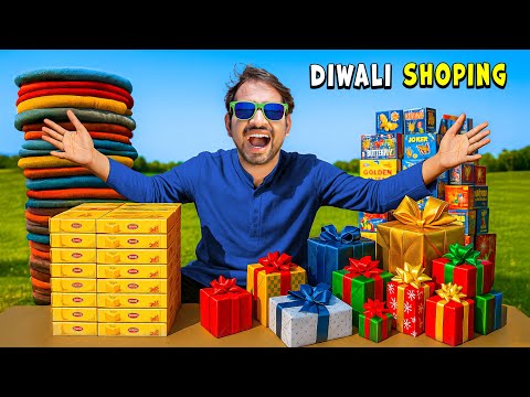 Thumbnail for Diwali Shopping Challenge With Team | ₹1 Vs ₹10000 Low To High Budget