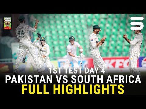 Thumbnail for Full Highlights | Pakistan vs South Africa Test Series 2025 | 1st Test Day 4 | PCB | M3U1U