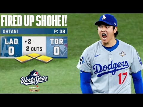 Thumbnail for The Blue Jays had the BASES LOADED vs. Shohei Ohtani! (Full inning) 👀 | 大谷翔平ハイライト