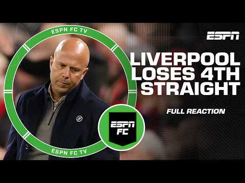 Thumbnail for Liverpool vs. Manchester United FULL REACTION 👀Nicol puts blame on Arne Slot | ESPN FC