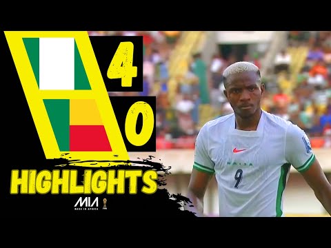 Thumbnail for NIGERIA vs BENIN ‣ ALL GOALS & HIGHLIGHTS ‣ WCQ 2026