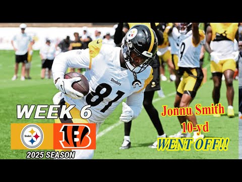 Thumbnail for Steelers vs  Bengals GAME HIGHLIGHTS | Oct 16, 2025| NFL WEEK 7 | NFL HIGHLIGHTS TODAY
