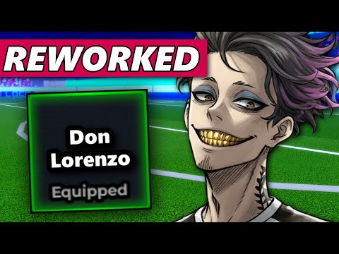 Thumbnail for Don Lorenzo Rework Is HERE (Full Showcase) | Blue Lock Rivals