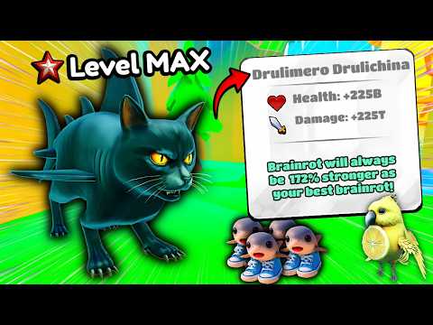 Thumbnail for Starting Over as NOOB with Drulimero Drulichina in Brainrot Evolution (Roblox)