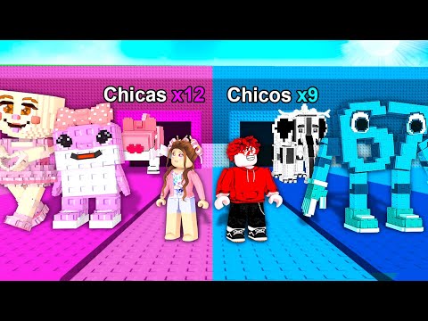 Thumbnail for Usé SUERTE INFINITA en 2 FILAS de CHICOS vs CHICAS en Steal a Brainrot