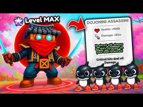 Thumbnail for Unlocking MAX LEVEL Dojonini Assassini In Brainrot Evolution! (Roblox)