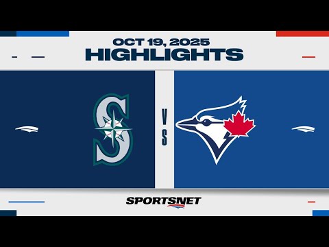 Thumbnail for MLB ALCS Game 6 Highlights | Mariners vs. Blue Jays - October 19, 2025