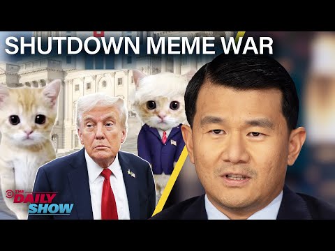 Thumbnail for Shutdown Sparks Cringey Meme War & Trump Punishes Blue Cities | The Daily Show