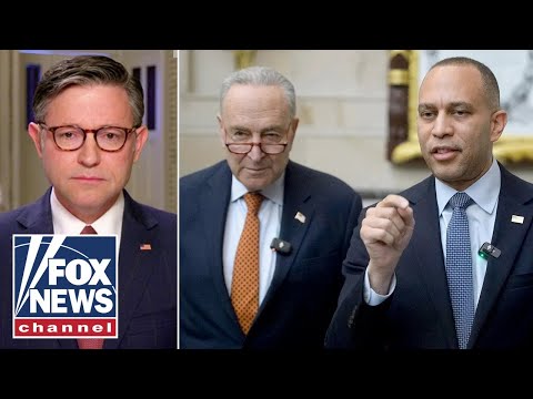 Thumbnail for 'I'VE HAD IT': Mike Johnson accuses Dems of causing 'real harm'