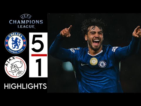 Thumbnail for Chelsea vs Ajax 5-1 Highlights & All Goals • Champions League 2025/26