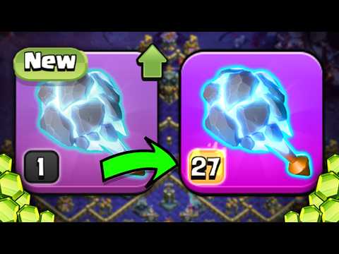 Thumbnail for I Maxed the Meteor Staff for Legend League!